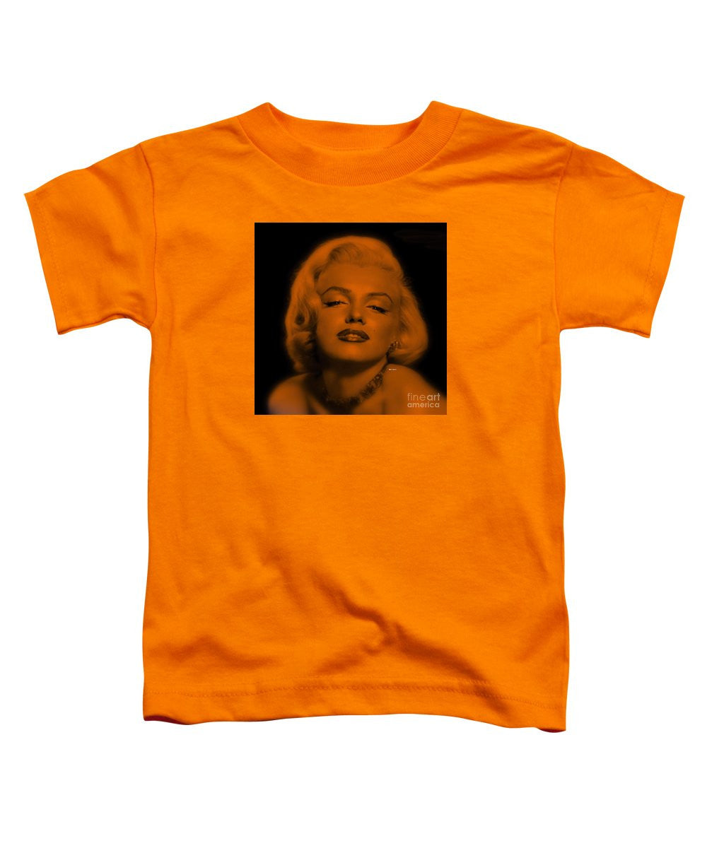 T-shirt pour tout-petits - Marilyn Monroe en blond cuivré. Pop Art