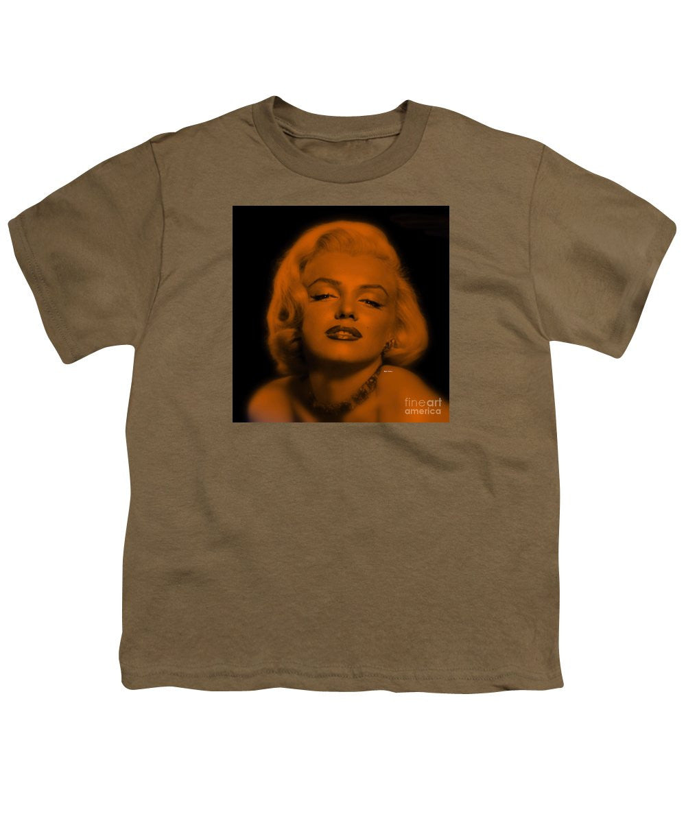 Youth T-Shirt - Marilyn Monroe In Copper Blonde. Pop Art