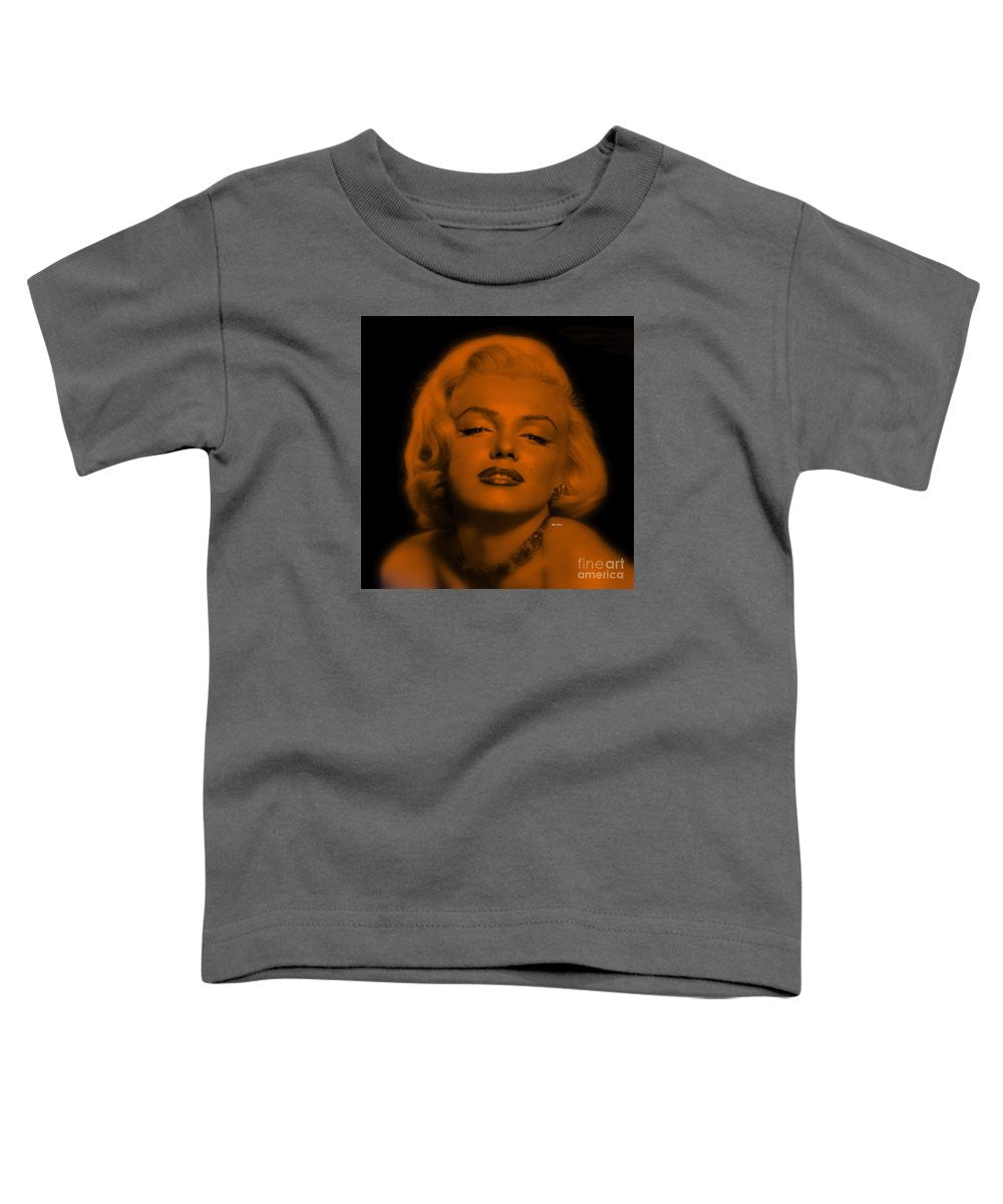 T-shirt pour tout-petits - Marilyn Monroe en blond cuivré. Pop Art