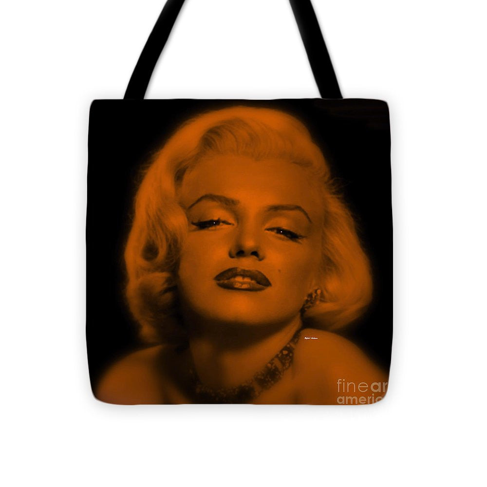 Tote Bag - Marilyn Monroe In Copper Blonde. Pop Art