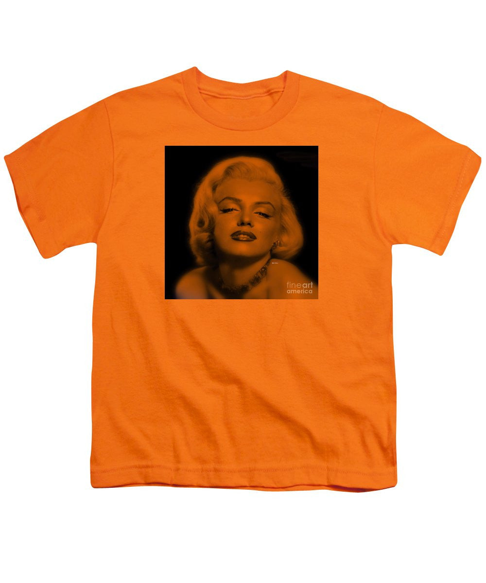 Youth T-Shirt - Marilyn Monroe In Copper Blonde. Pop Art