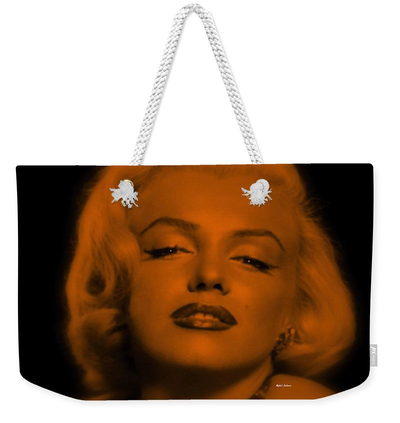 Weekender Tote Bag - Marilyn Monroe In Copper Blonde. Pop Art