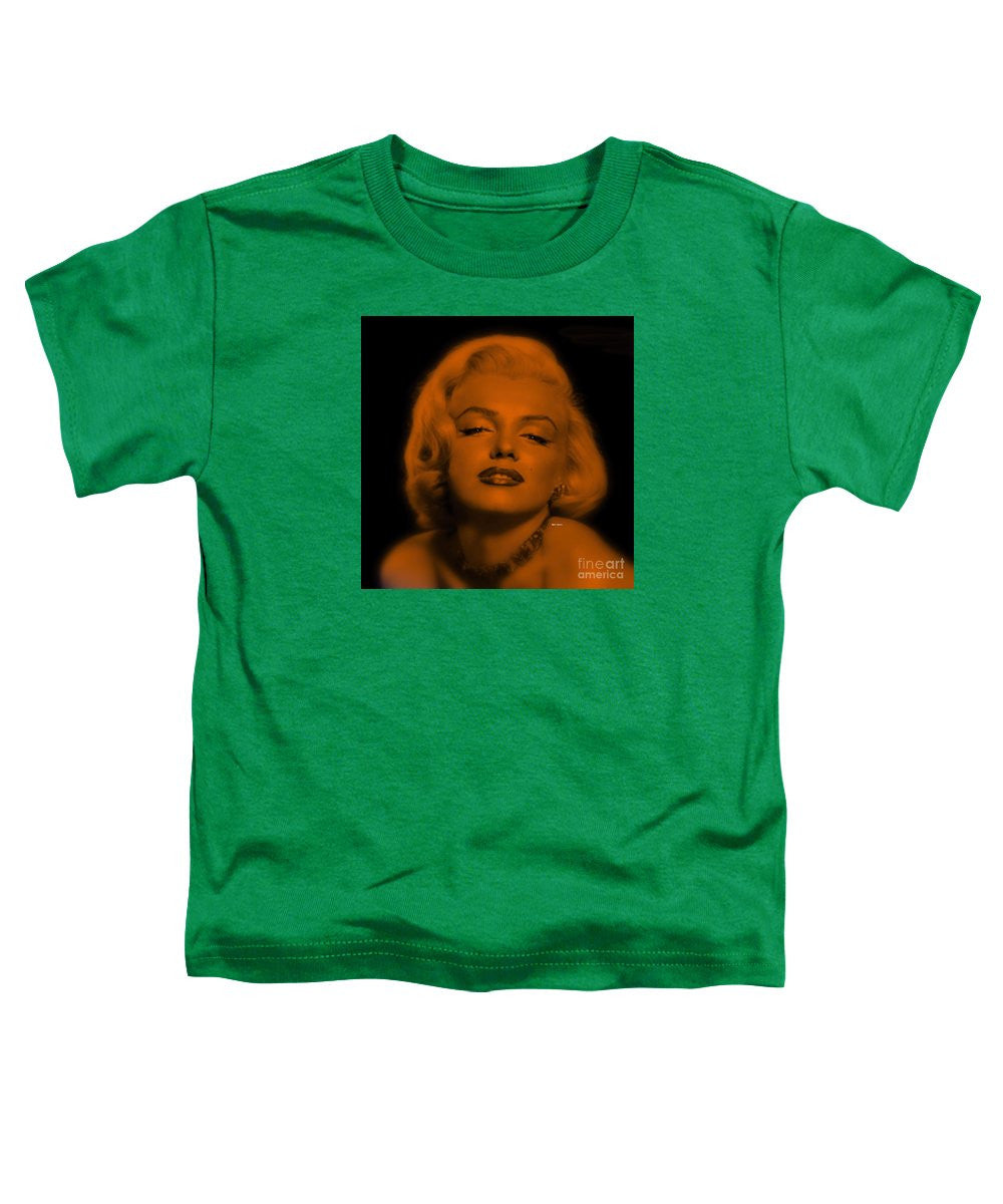 T-shirt pour tout-petits - Marilyn Monroe en blond cuivré. Pop Art