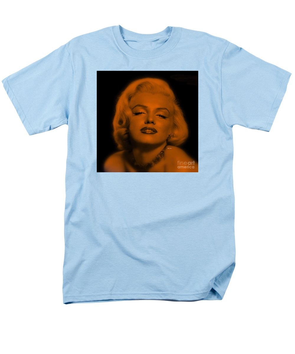 Men's T-Shirt  (Regular Fit) - Marilyn Monroe In Copper Blonde. Pop Art