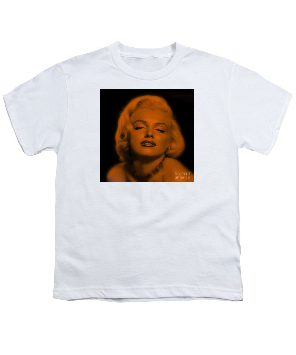 Youth T-Shirt - Marilyn Monroe In Copper Blonde. Pop Art