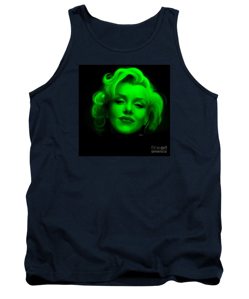 Débardeur - Marilyn Monroe en vert. Pop Art