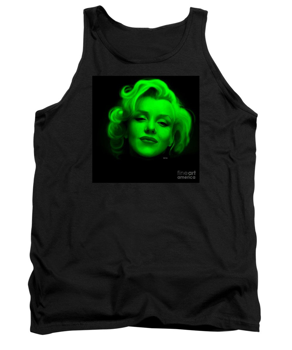 Débardeur - Marilyn Monroe en vert. Pop Art