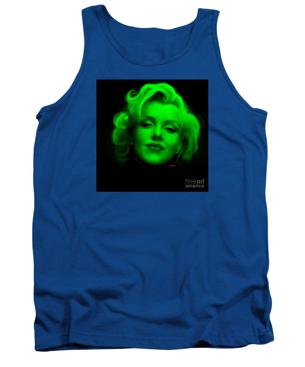 Débardeur - Marilyn Monroe en vert. Pop Art