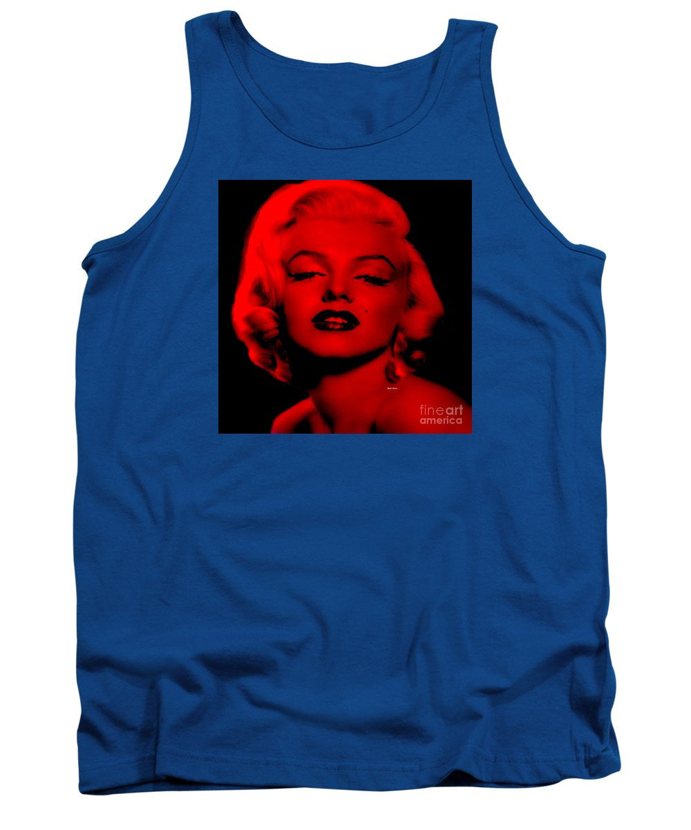 Tank Top - Marilyn Monroe In Red. Pop Art