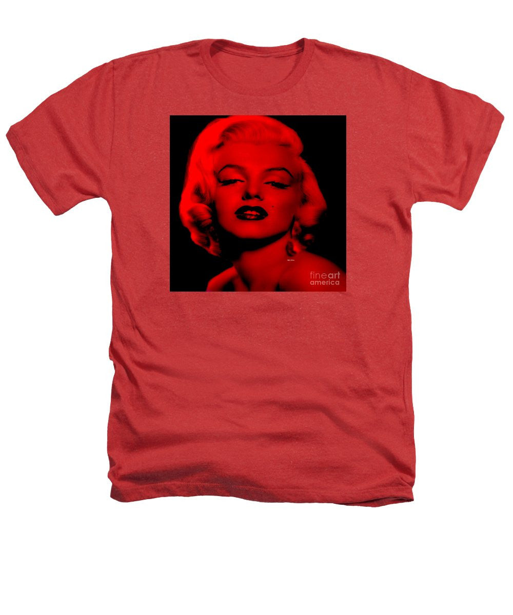 Heathers T-Shirt - Marilyn Monroe In Red. Pop Art