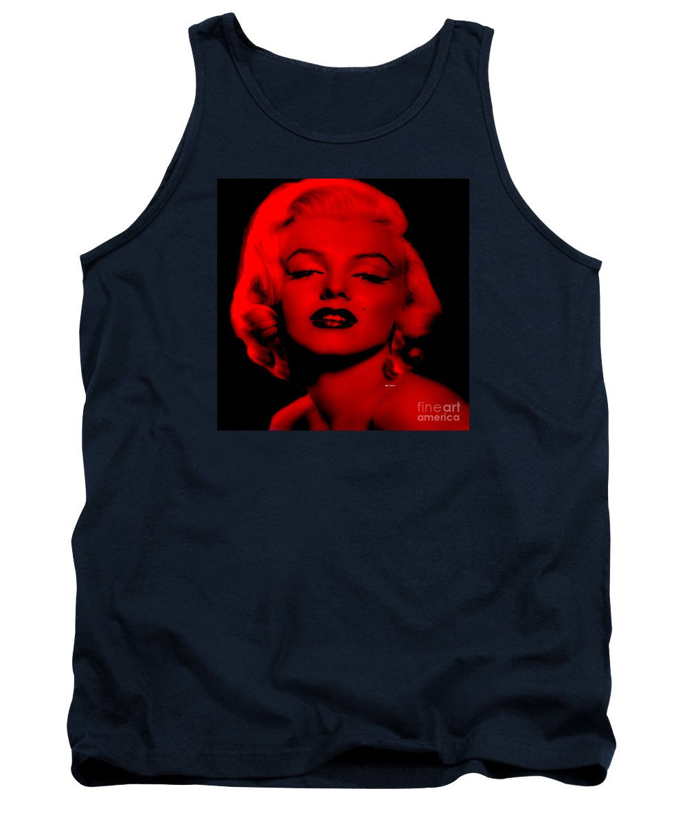 Tank Top - Marilyn Monroe In Red. Pop Art