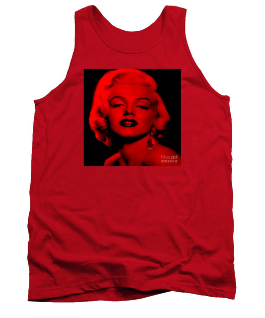 Débardeur - Marilyn Monroe en rouge. Pop Art