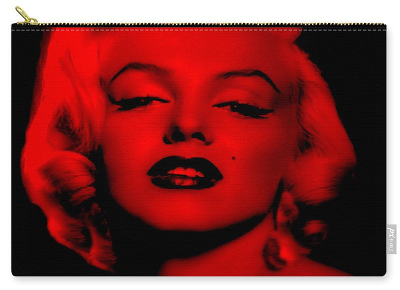 Carry-All Pouch - Marilyn Monroe In Red. Pop Art