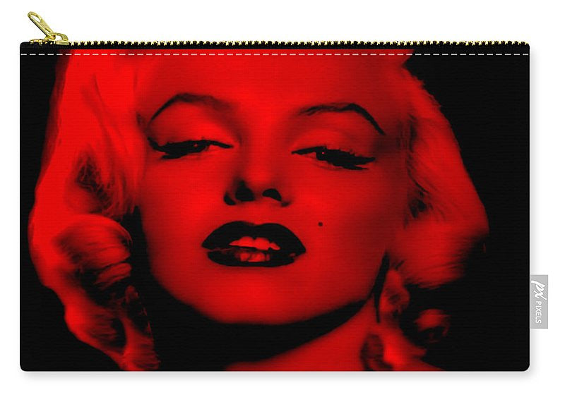 Carry-All Pouch - Marilyn Monroe In Red. Pop Art