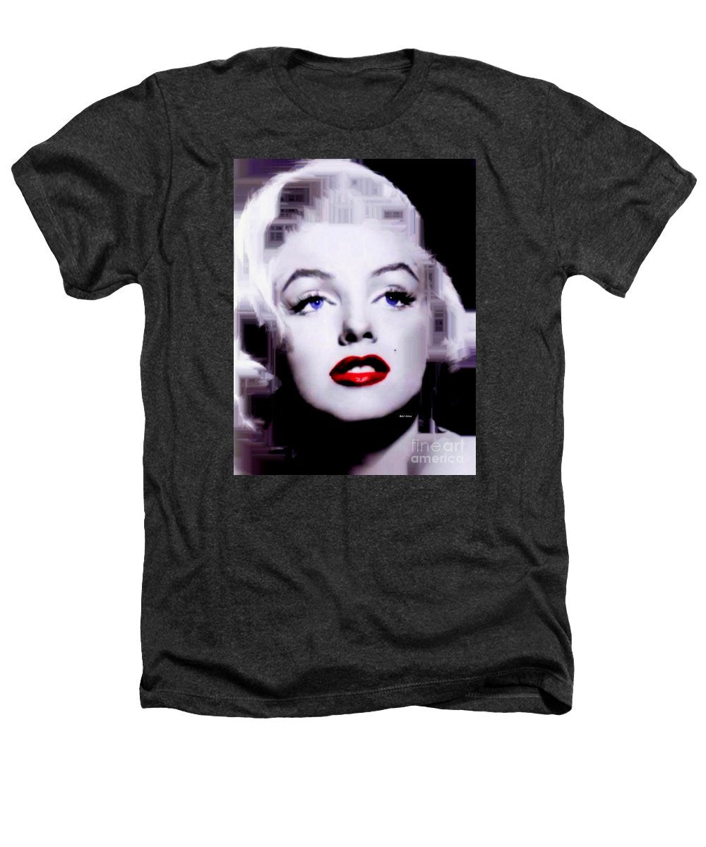 Heathers T-Shirt - Marilyn Monroe In Black And White. Pop Art