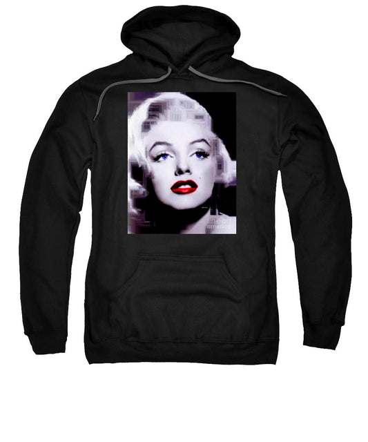 Sweat-shirt - Marilyn Monroe en noir et blanc. Pop Art