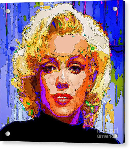 Acrylic Print - Marilyn Monroe. Pop Art