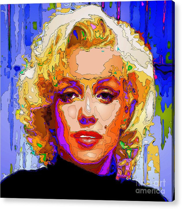 Acrylic Print - Marilyn Monroe. Pop Art