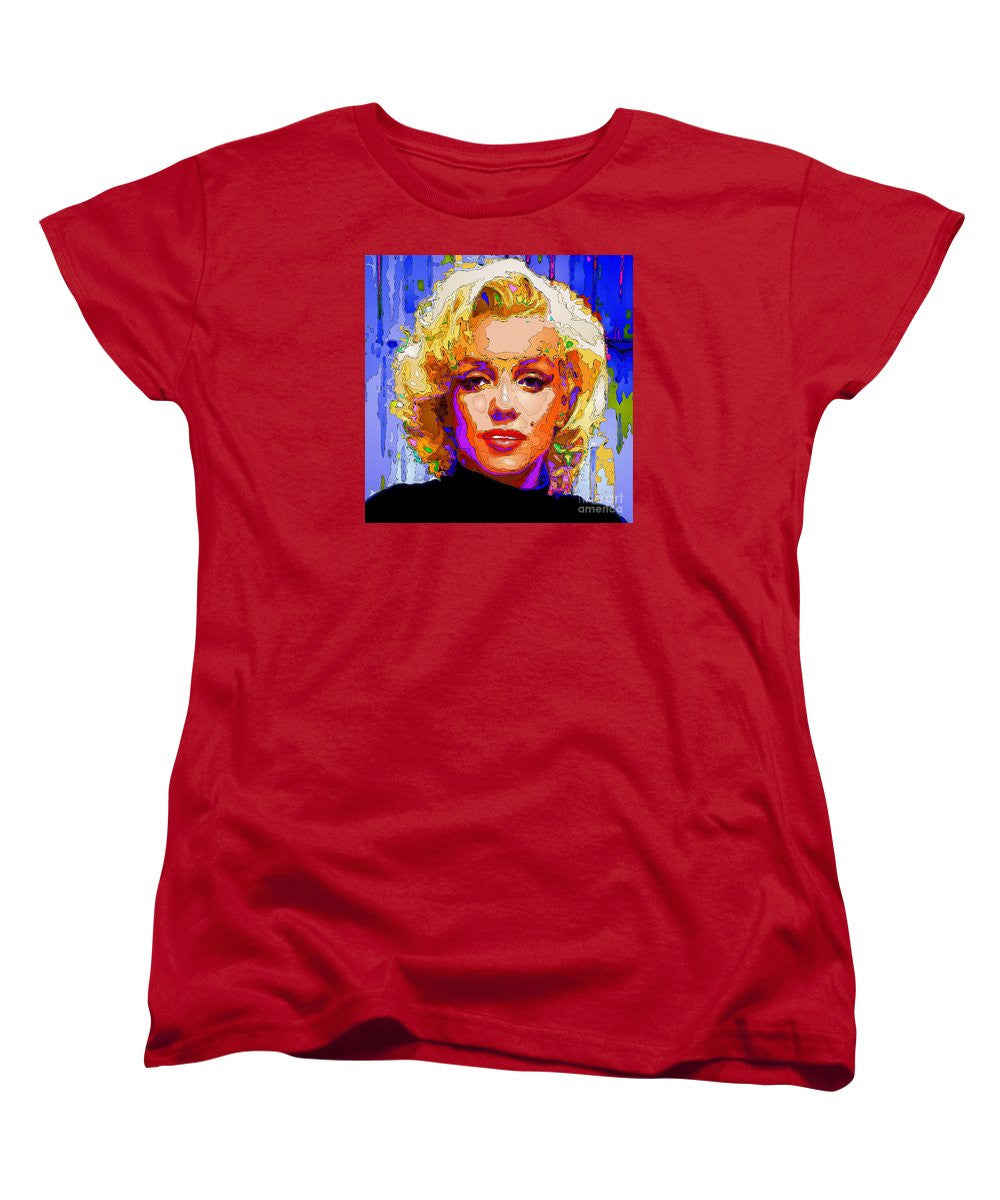 Women's T-Shirt (Standard Cut) - Marilyn Monroe. Pop Art