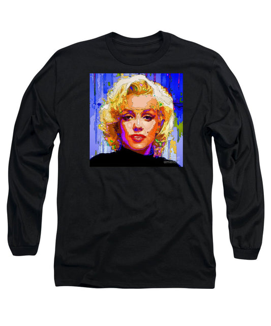 Long Sleeve T-Shirt - Marilyn Monroe. Pop Art