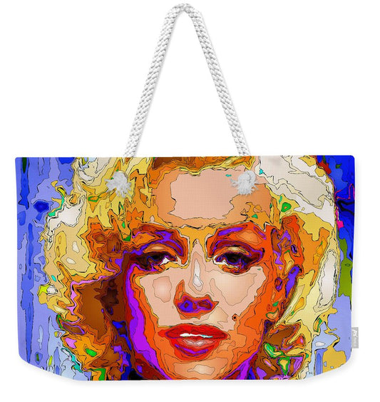 Weekender Tote Bag - Marilyn Monroe. Pop Art