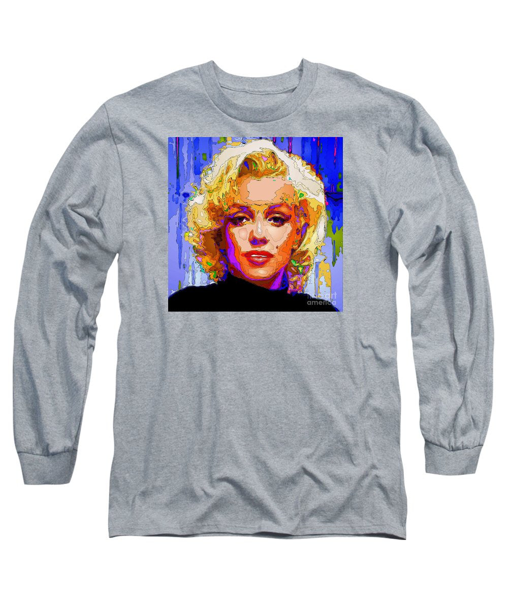 Long Sleeve T-Shirt - Marilyn Monroe. Pop Art