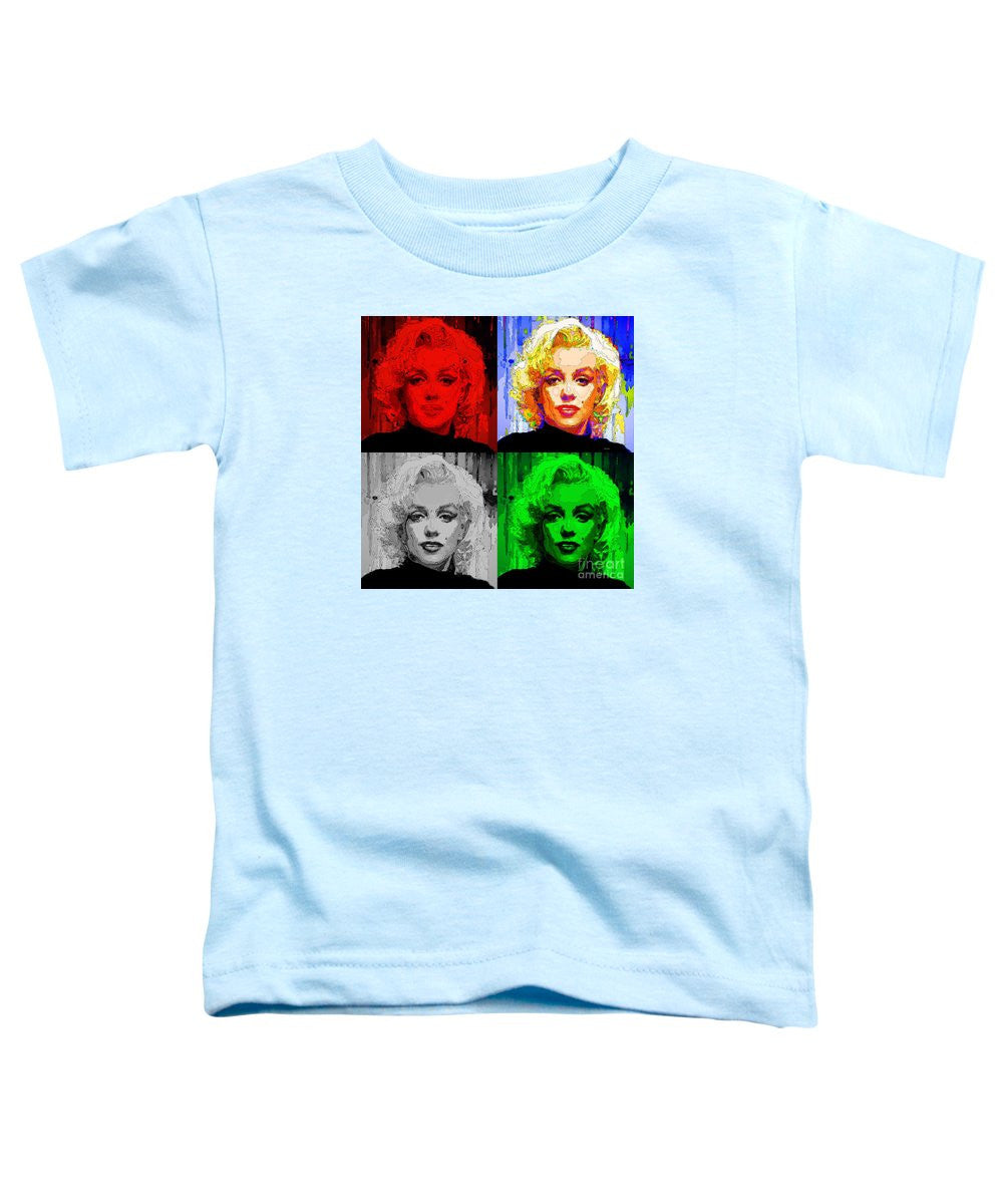 Toddler T-Shirt - Marilyn Monroe - Quad. Pop Art