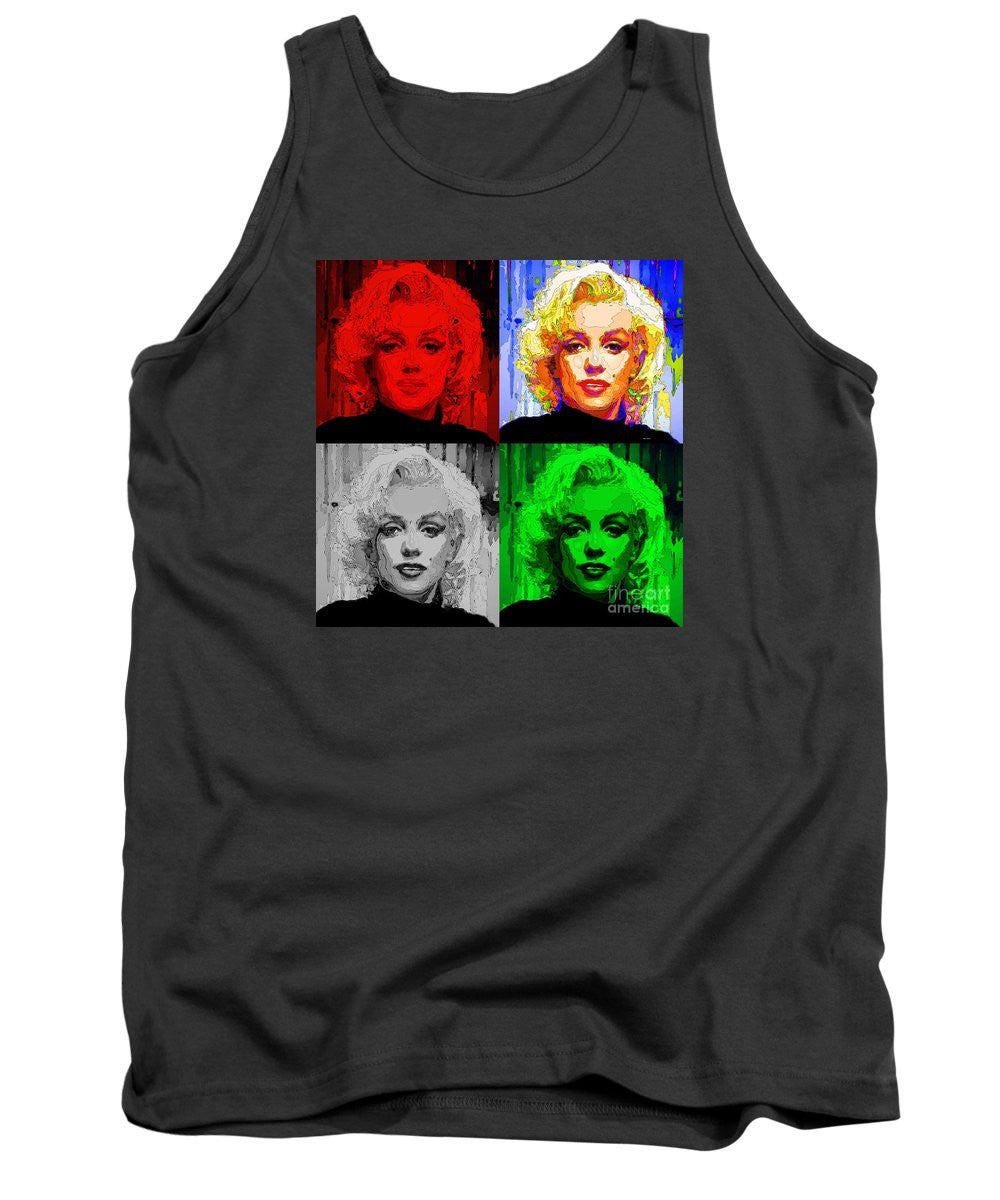 Tank Top - Marilyn Monroe - Quad. Pop Art