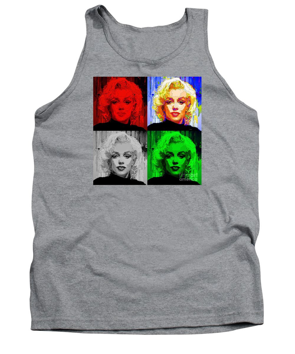 Tank Top - Marilyn Monroe - Quad. Pop Art