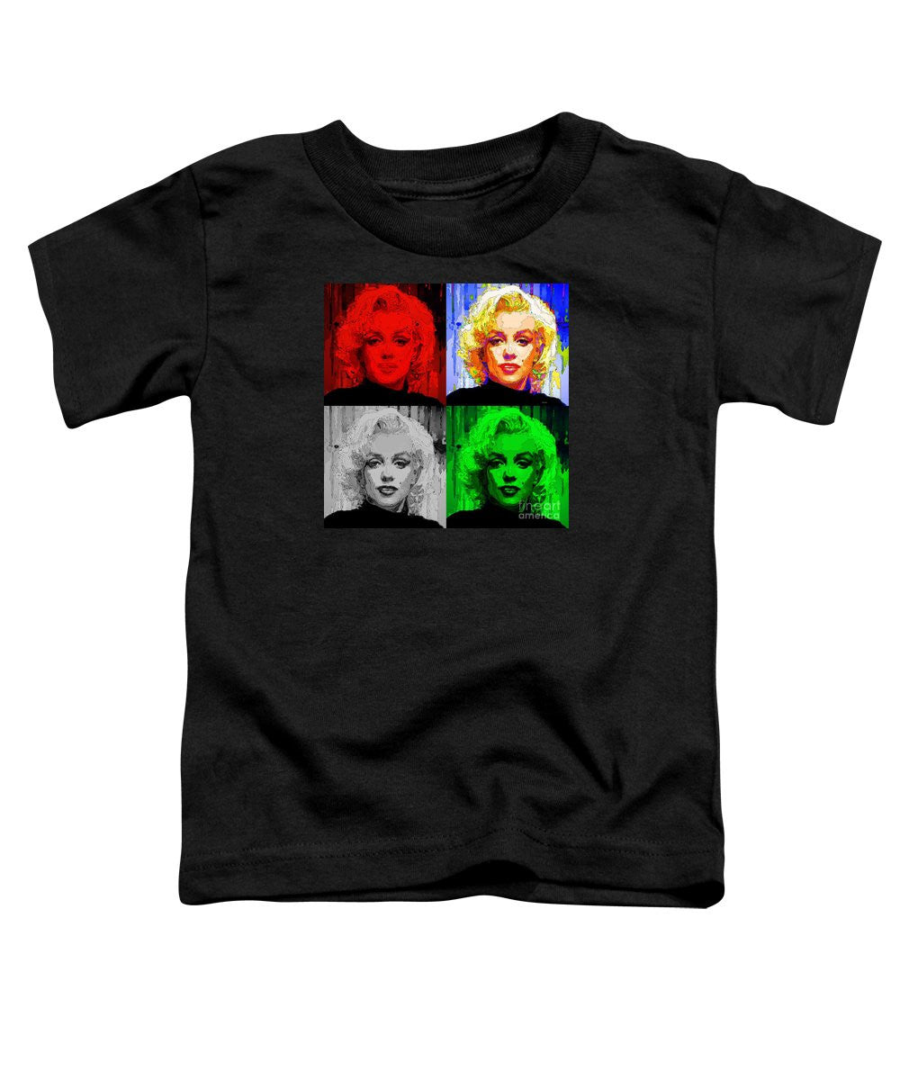 Toddler T-Shirt - Marilyn Monroe - Quad. Pop Art