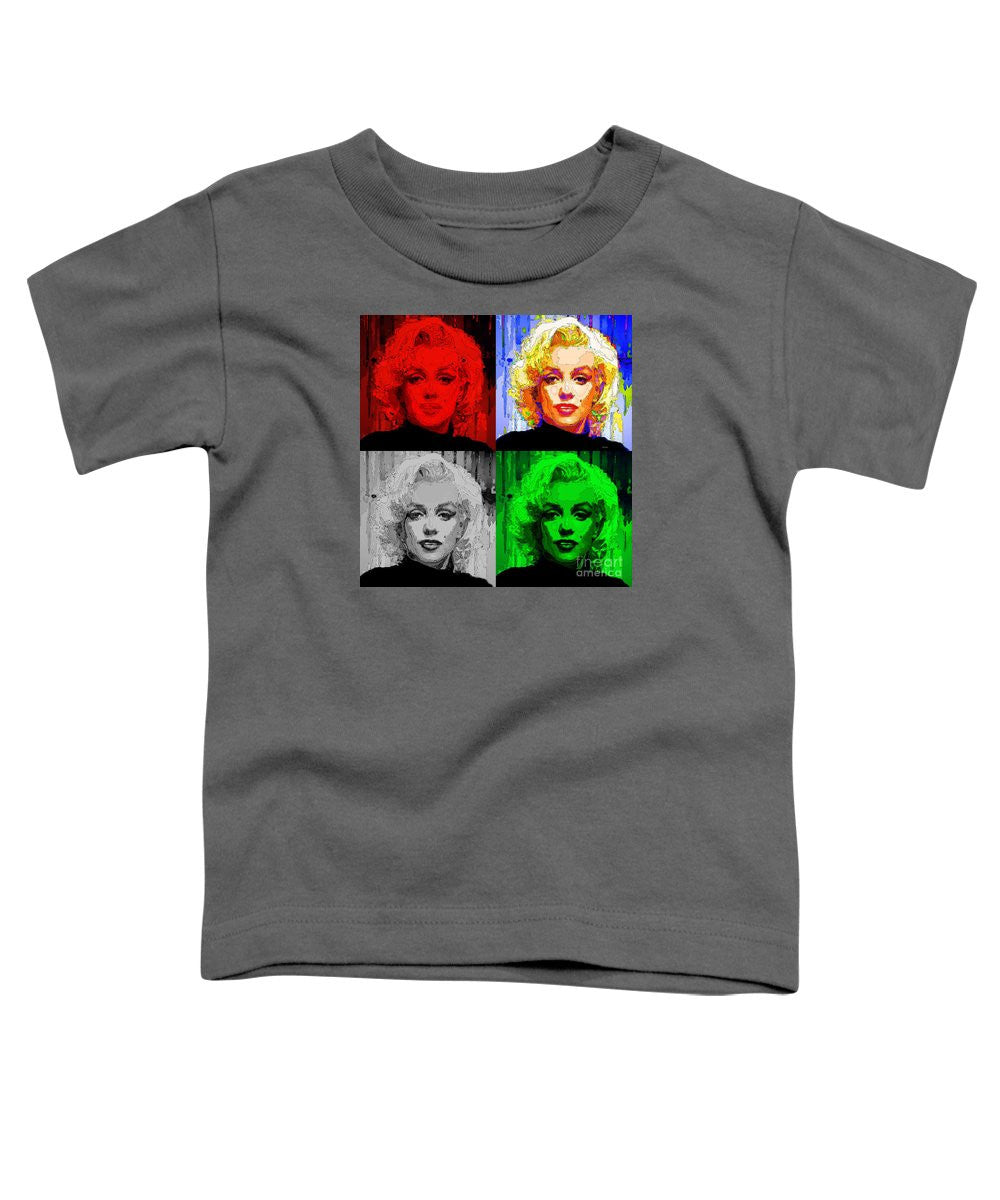 Toddler T-Shirt - Marilyn Monroe - Quad. Pop Art