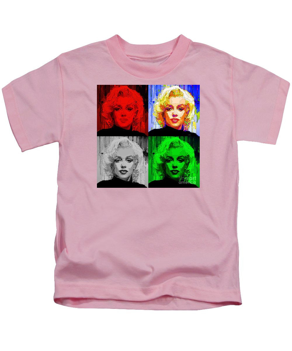 T-shirt pour enfant - Marilyn Monroe - Quad. Pop Art