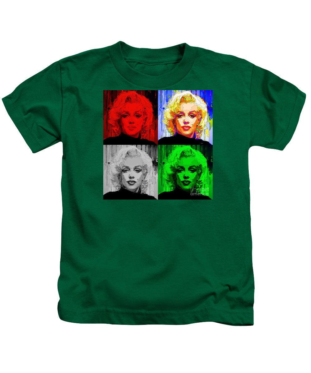 T-shirt pour enfant - Marilyn Monroe - Quad. Pop Art