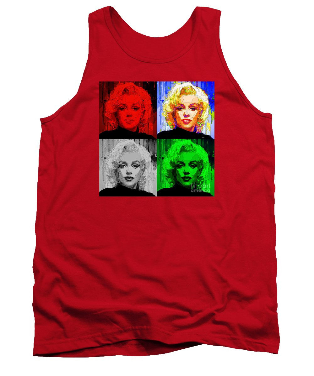 Tank Top - Marilyn Monroe - Quad. Pop Art