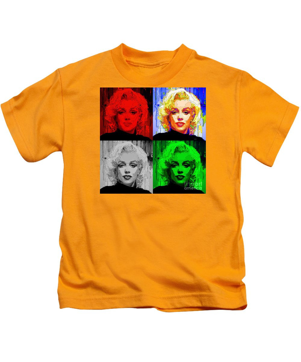 T-shirt pour enfant - Marilyn Monroe - Quad. Pop Art