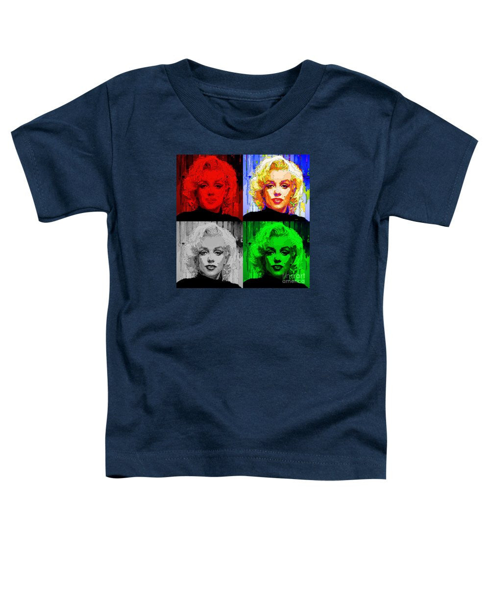 Toddler T-Shirt - Marilyn Monroe - Quad. Pop Art