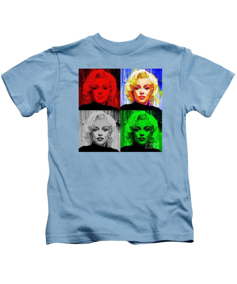 T-shirt pour enfant - Marilyn Monroe - Quad. Pop Art