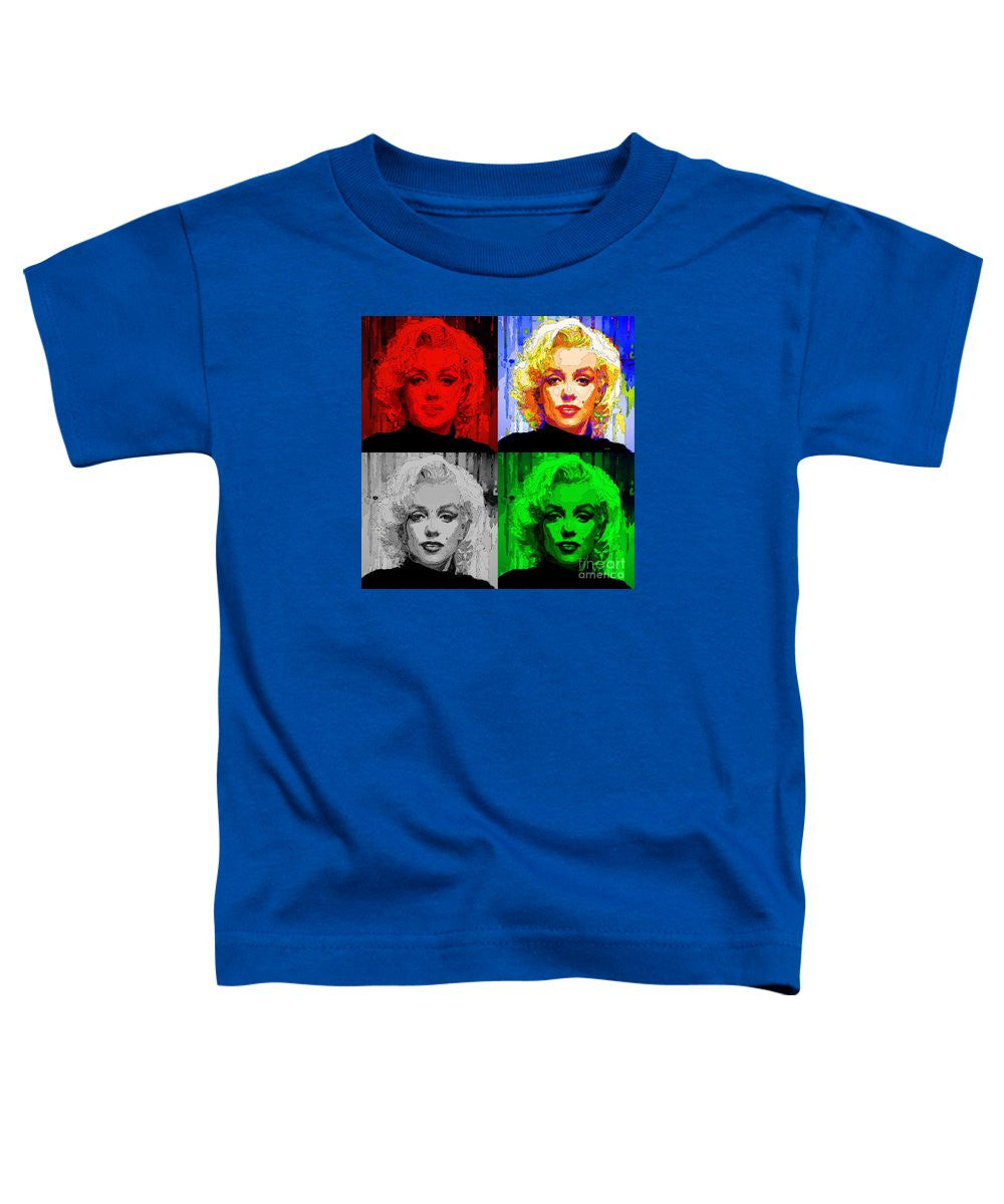 Toddler T-Shirt - Marilyn Monroe - Quad. Pop Art