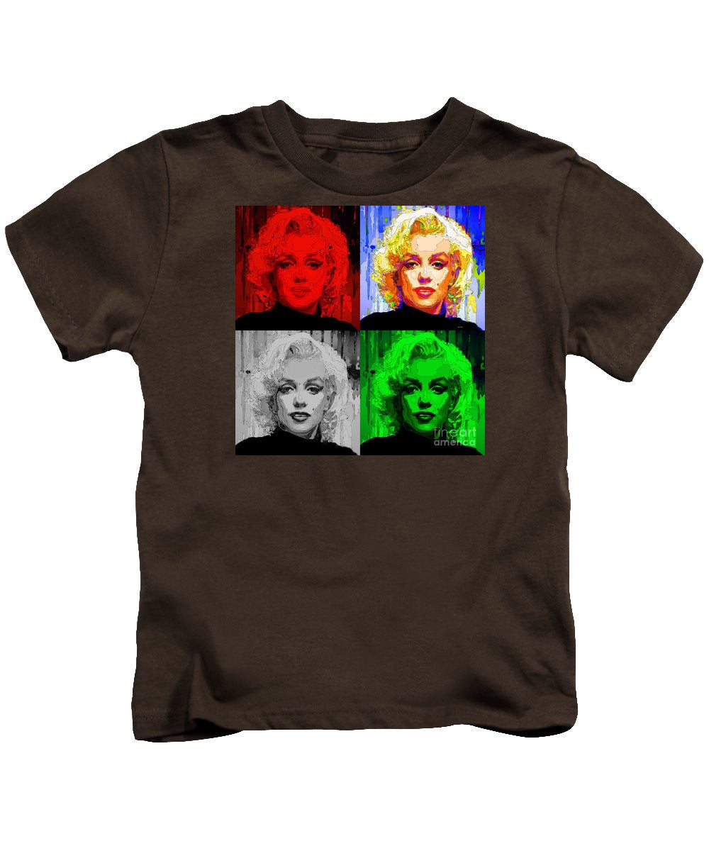 T-shirt pour enfant - Marilyn Monroe - Quad. Pop Art