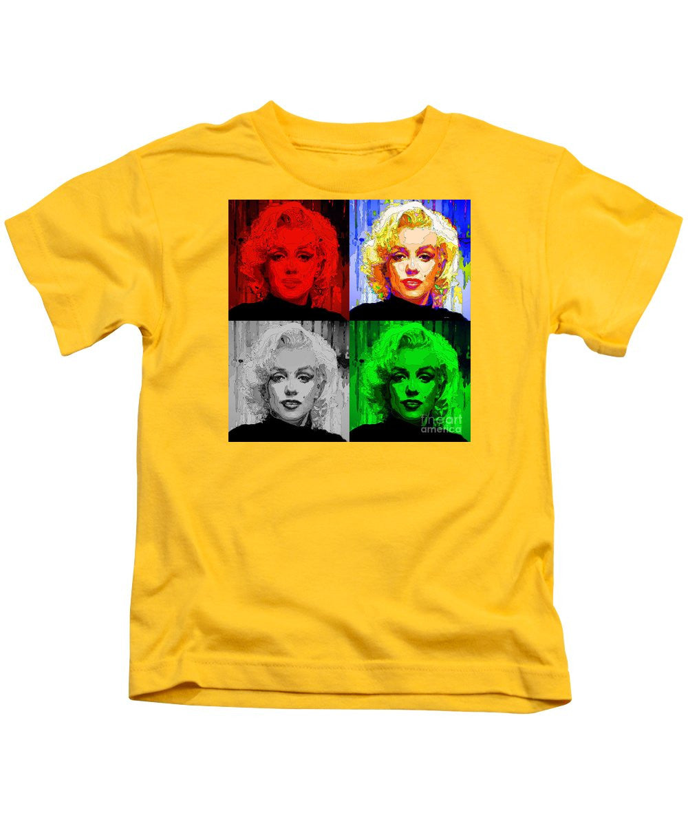 T-shirt pour enfant - Marilyn Monroe - Quad. Pop Art