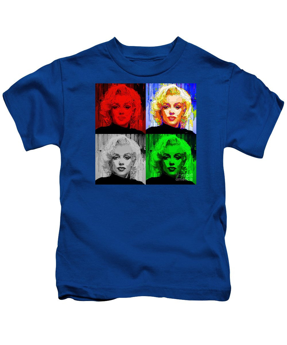 T-shirt pour enfant - Marilyn Monroe - Quad. Pop Art