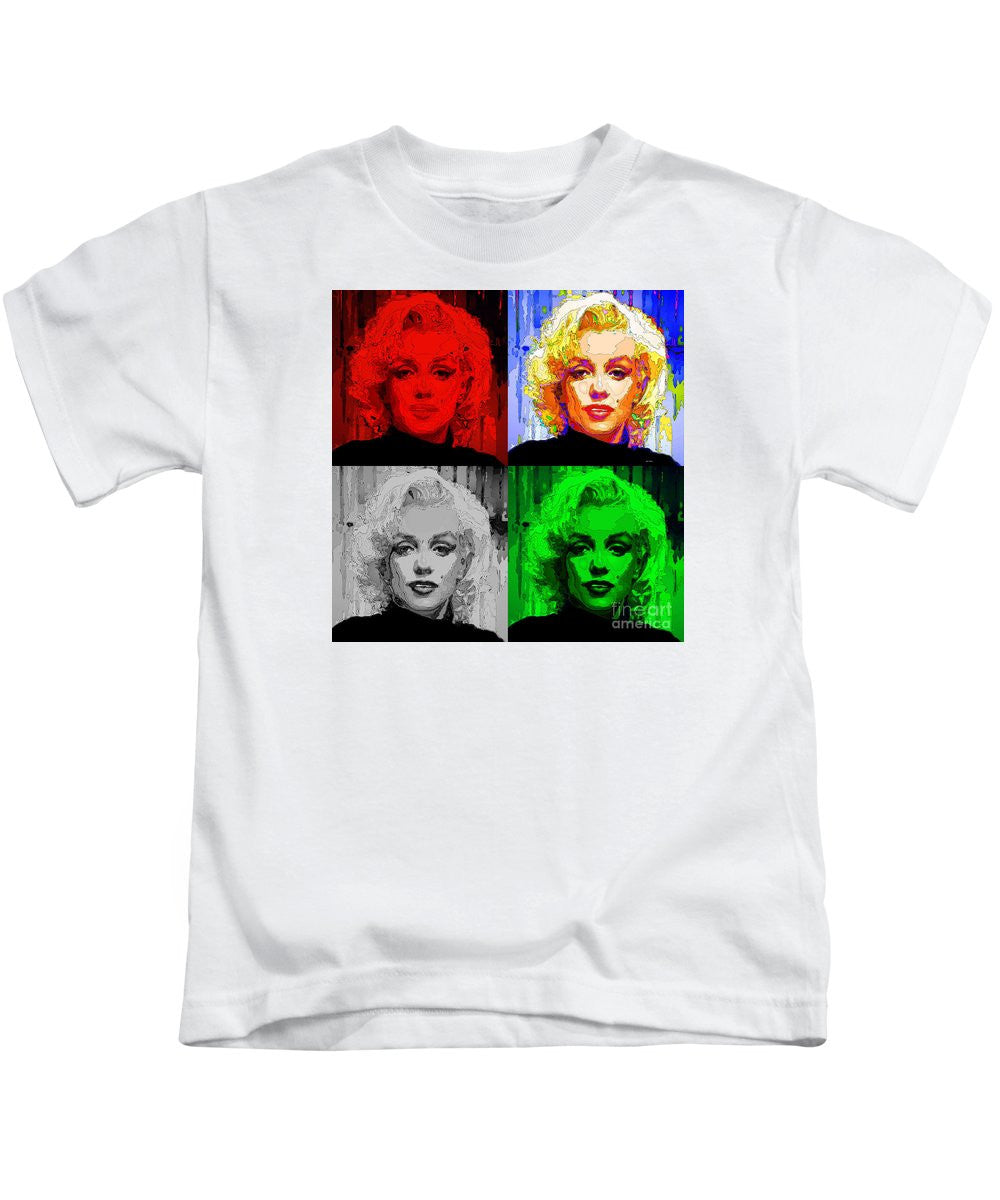 T-shirt pour enfant - Marilyn Monroe - Quad. Pop Art