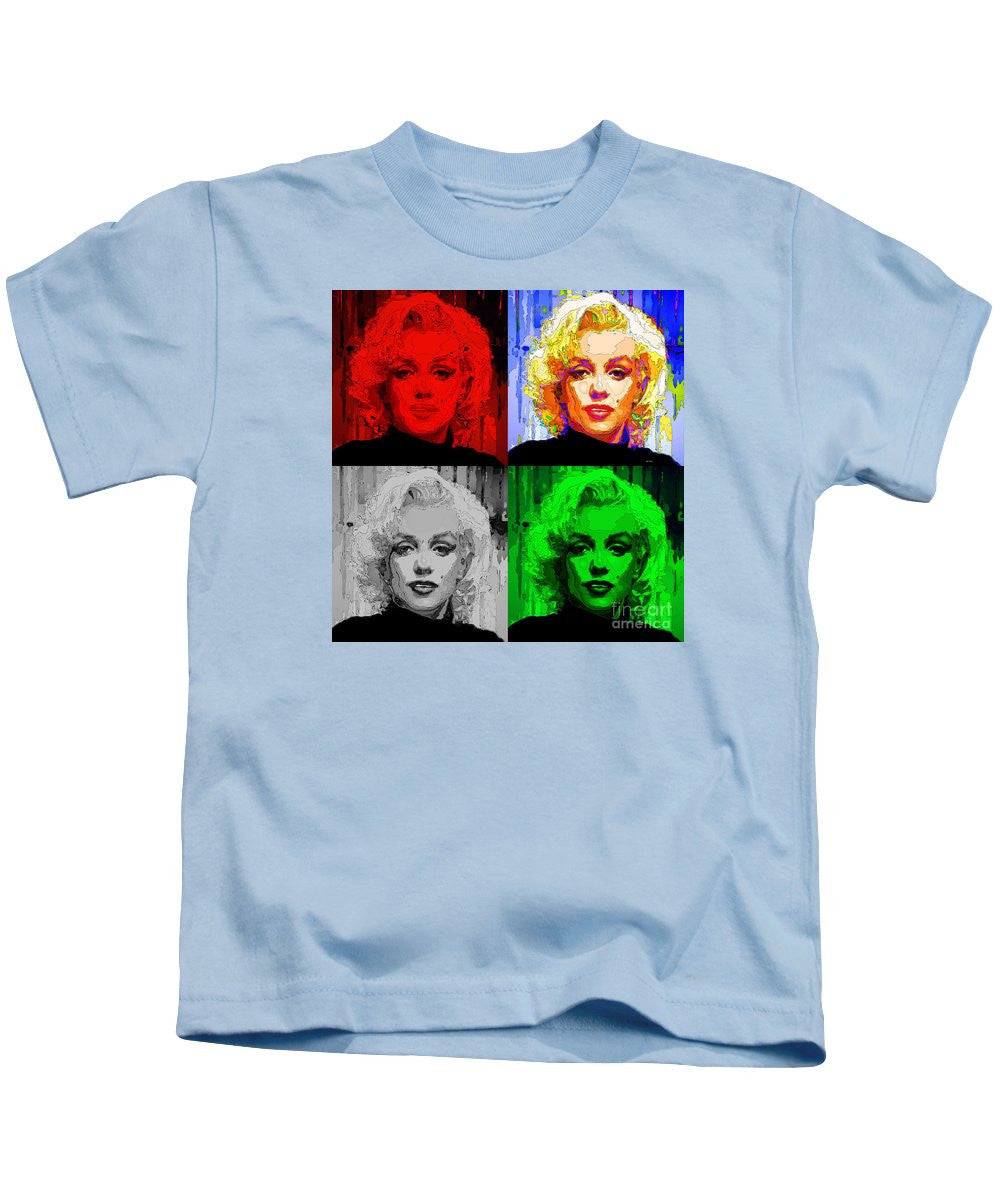 T-shirt pour enfant - Marilyn Monroe - Quad. Pop Art