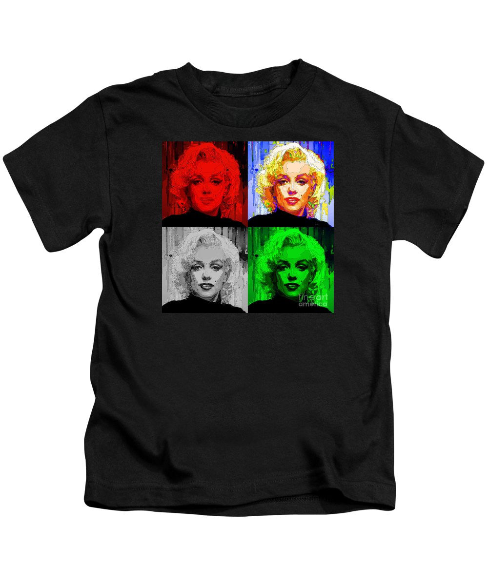 T-shirt pour enfant - Marilyn Monroe - Quad. Pop Art