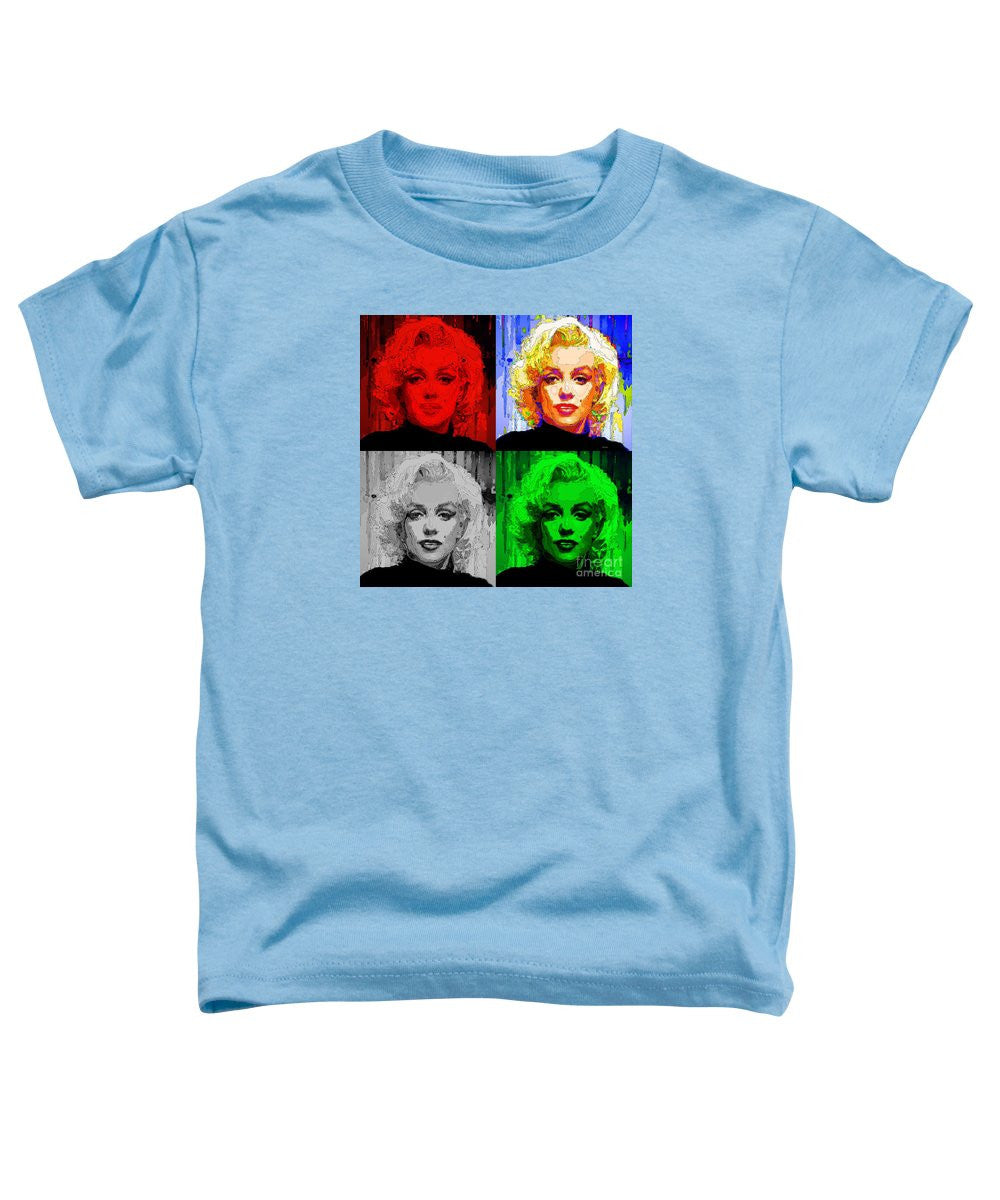 Toddler T-Shirt - Marilyn Monroe - Quad. Pop Art