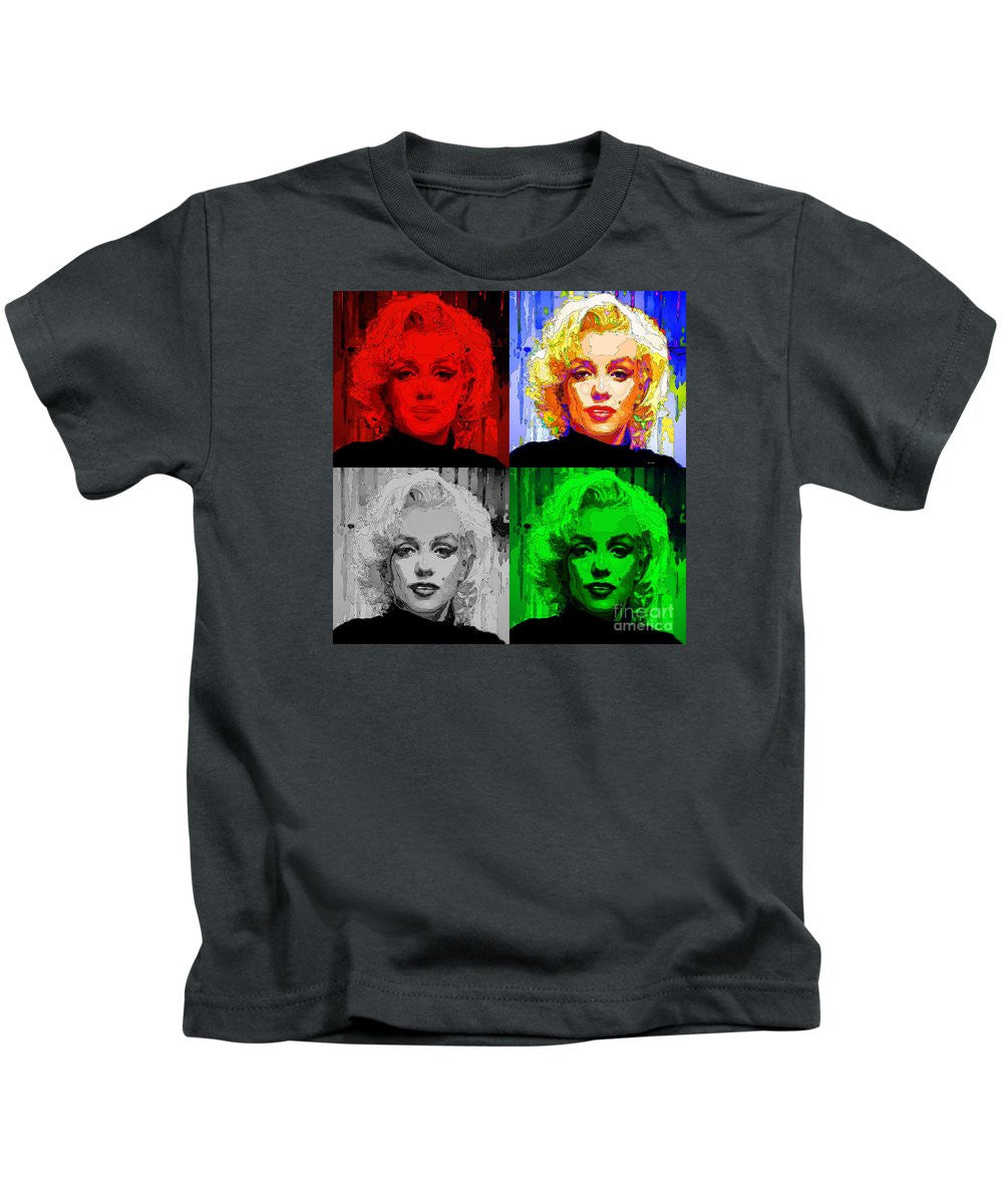 T-shirt pour enfant - Marilyn Monroe - Quad. Pop Art