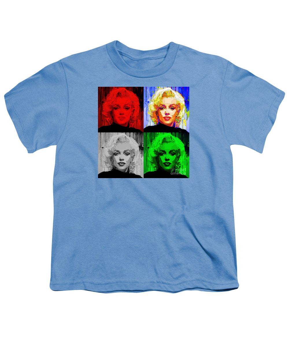 Youth T-Shirt - Marilyn Monroe - Quad. Pop Art