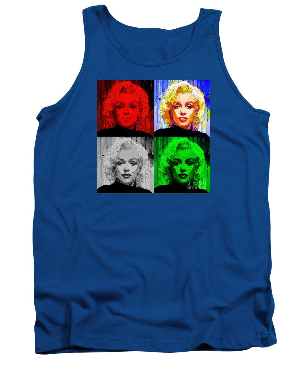 Tank Top - Marilyn Monroe - Quad. Pop Art