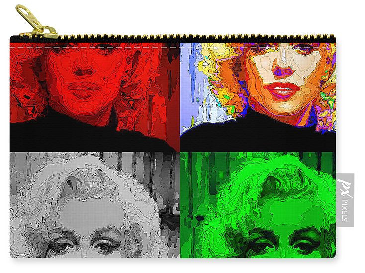 Pochette fourre-tout - Marilyn Monroe - Quad. Pop Art