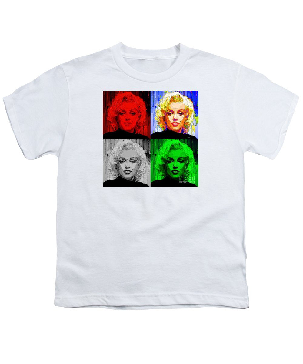 Youth T-Shirt - Marilyn Monroe - Quad. Pop Art